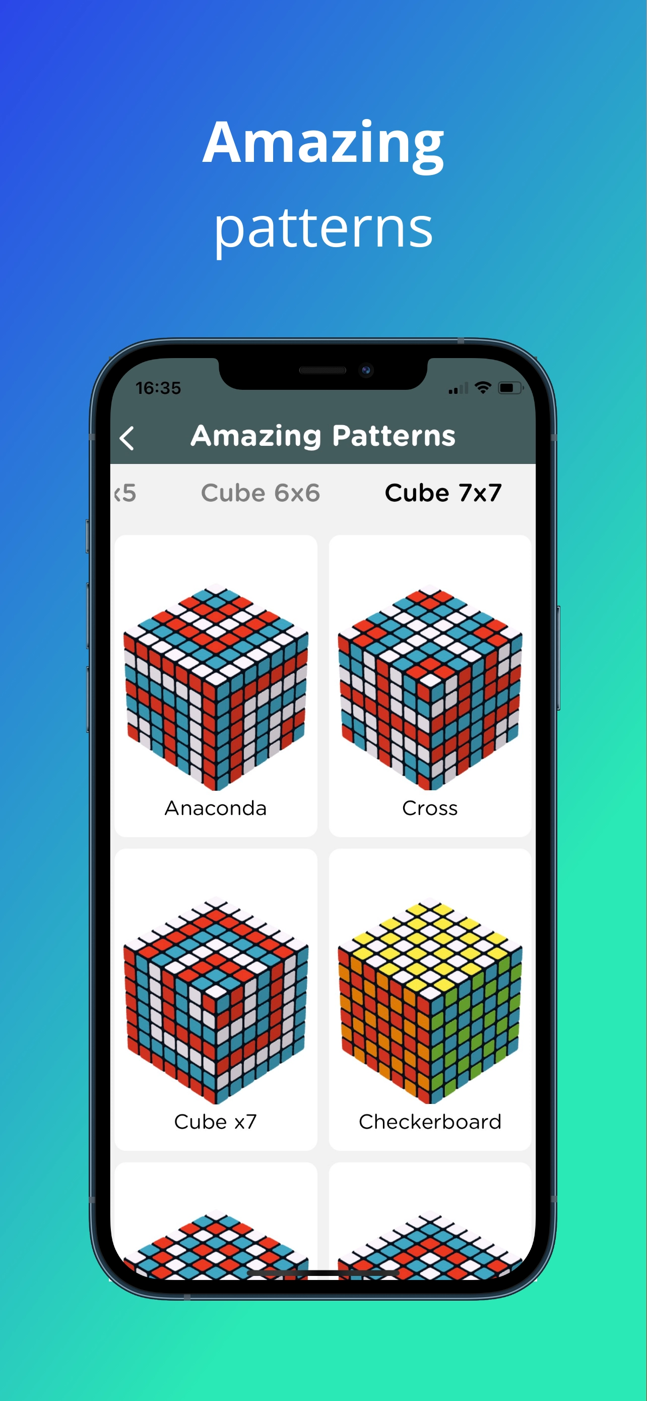 beautiful rubik patterns